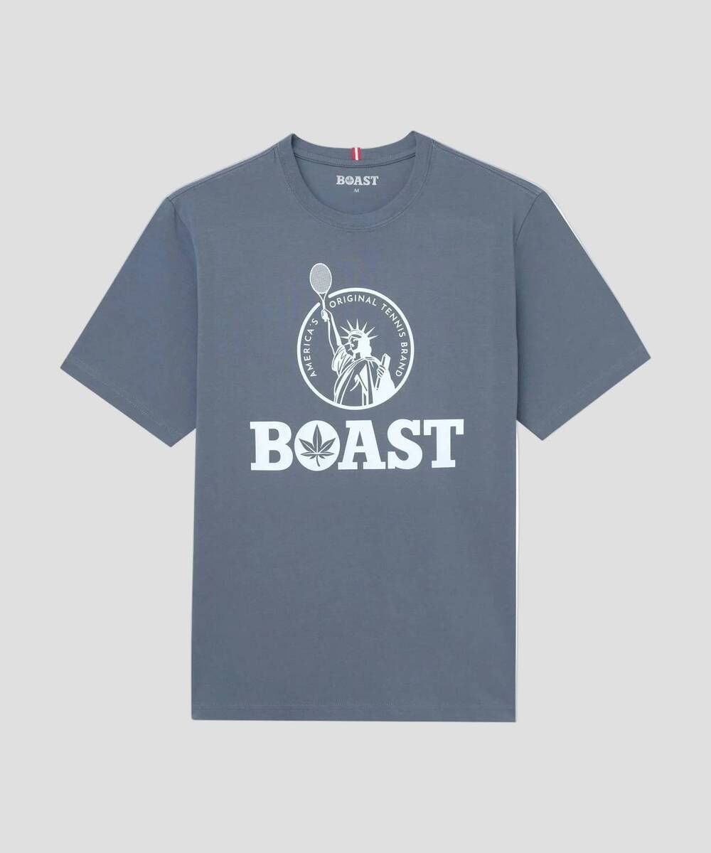 NEW BOAST men's statue of liberty tee in vintage navy